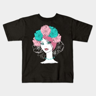 Flower Punk Kids T-Shirt